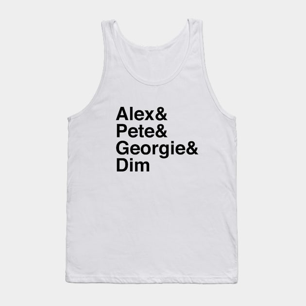 Helvetica Droogs Tank Top by Woah_Jonny